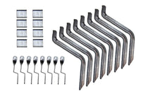 Thumbnail for Lund 92-00 Chevy CK Crew Cab EZ Running Board Mounting Bracket Kit - Brite