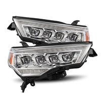 Thumbnail for AlphaRex 14-22 Toyota 4Runner NOVA LED Proj Headlights Chrome w/ Activ Light/Seq Signal/DRL