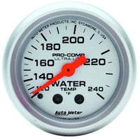 Thumbnail for Autometer Ultra-Lite 52mm 120-240 Deg F Mechanical Water Temp Gauge