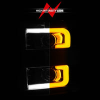 Thumbnail for ANZO Projector Headlights 15-17 Chevrolet Silverado 2500HD / 3500HD Chrome w/ Chrome Rim