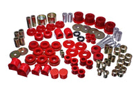 Thumbnail for Energy Suspension 15-16 Ford Mustang Red Hyper-Flex Master Bushing Set