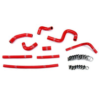 Thumbnail for HPS Reinforced Red Silicone Heater Hose Kit Coolant for Toyota 96-02 4Runner 3.4L V6 with rear heater