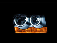 Thumbnail for ANZO 2005-2010 Chrysler 300 Crystal Headlights w/ Halo Black (CCFL)
