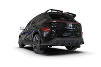 Thumbnail for Rally Armor 2024 Hyundai Kona N Line Black UR Mud Flap - Metallic Black Logo