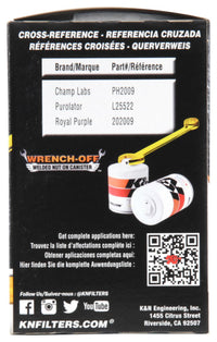 Thumbnail for K&N Oil Filter OIL FILTER; AUTOMOTIVE