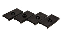 Thumbnail for Energy Suspension 62-80 MG MGB Black Rear Leaf Spring Pad Set