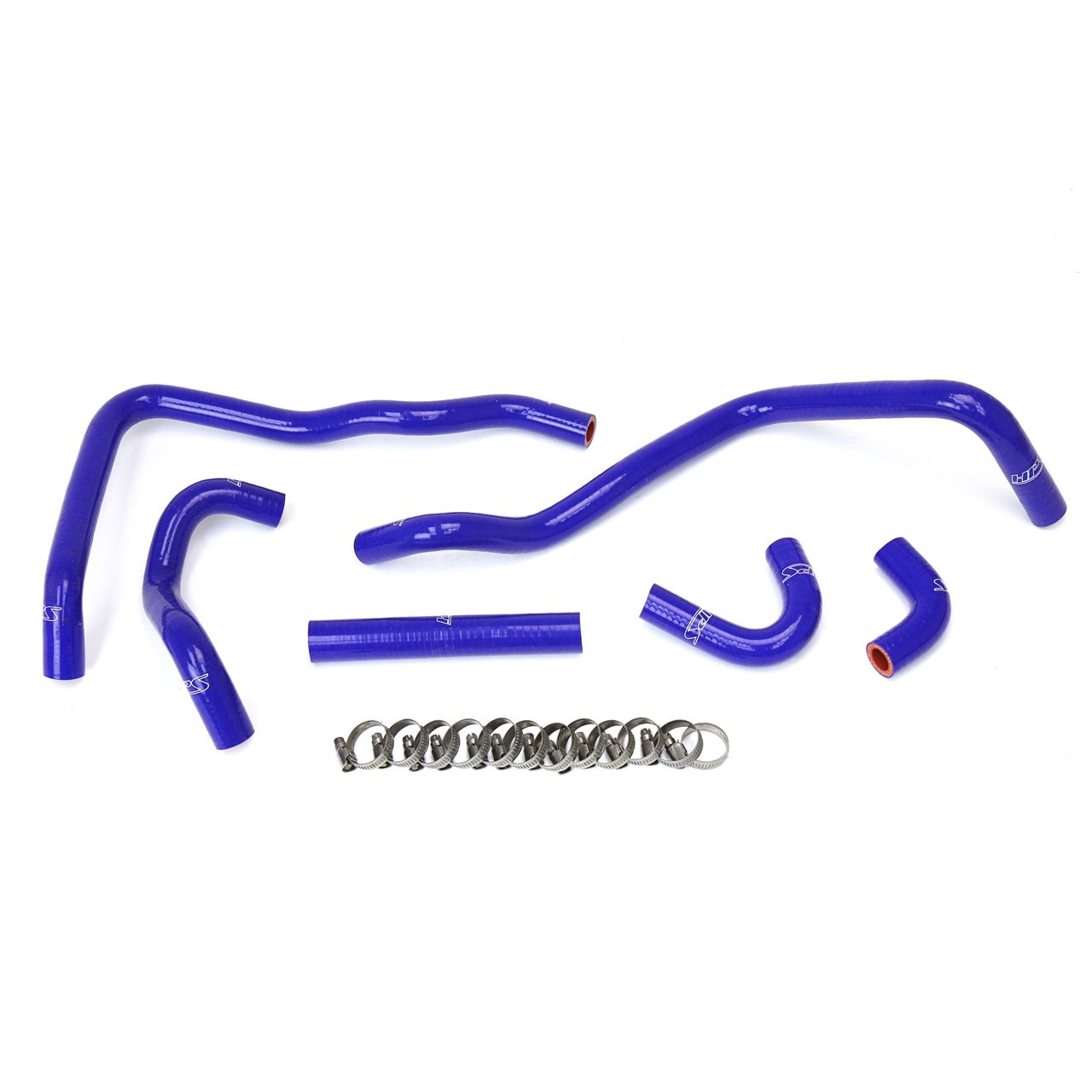 HPS Reinforced Blue Silicone Heater Hose Kit Coolant for Toyota 00-05 MR2 Spyder