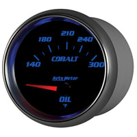 Thumbnail for Autometer Cobalt 66.7mm 140-300 Degree F Electric Oil Temperature Gauge