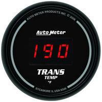 Thumbnail for Autometer Z Series 52mm Black Digital 0-300 Deg F Transmission Temperature Gauge