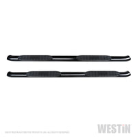 Thumbnail for Westin 2019 Chevrolet Silverado/Sierra 1500 Crew Cab Non LD PRO TRAXX 4 Oval Nerf Step Bars - Black