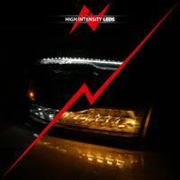 Thumbnail for ANZO 2009-2018 Dodge Ram 1500 Projector H.L. Switchback Black Amber