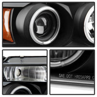 Thumbnail for Spyder Ford F150 04-08 Projector Headlights Version 2 CCFL Halo LED Blk PRO-YD-FF15004-CCFL-G2-BK