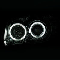 Thumbnail for ANZO 2006-2009 Toyota 4Runner Projector Headlights w/ Halo Chrome