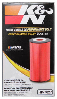 Thumbnail for K&N Performance Oil Filter for 09-19 GM 1.4L / 1.6L / 1.8L w/ Hengst Filter Housing