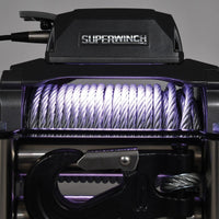 Thumbnail for Superwinch 10000 LBS 12V DC 3/8in x 85ft Wire Rope SX 10000 Winch