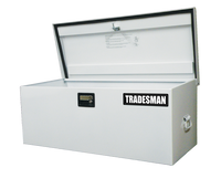 Thumbnail for Tradesman Steel Job Site Box/Chest (Light Duty/Large) (42.75in.) - White