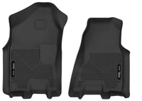 Thumbnail for Husky Liners 2019 RAM 1500 Crew Cab/Quad Cab X-Act Contour Black Front Floor Liners