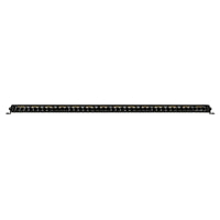 Thumbnail for Go Rhino Xplor Blackout Combo Series Sgl Row LED Light Bar w/Amber (Side/Track Mount) 39.5in. - Blk