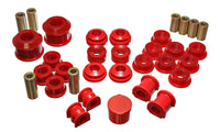 Thumbnail for Energy Suspension 02-04 Acura RSX (includes Type S) Red Hyper-Flex Master Bushing Set