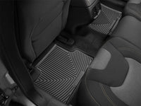Thumbnail for WeatherTech 14+ Jeep Cherokee Rear Rubber Mats - Black
