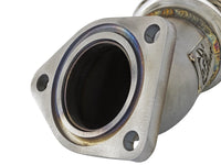 Thumbnail for aFe Power Elite Twisted Steel 16-17 Honda Civic I4-1.5L (t) 2.5in Rear Down-Pipe Mid-Pipe
