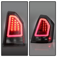 Thumbnail for Spyder Chrysler 300 05-07 V2 Light Bar LED Tail Lights - Black ALT-YD-CHR305V2-LED-BK