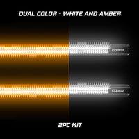 Thumbnail for XK Glow Jeep & Truck Running Board Light w/ Turn Signal 2x48in White + Amber