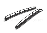 Thumbnail for Anderson Composites 15-17 Mustang Carbon Fiber GT350 Style Fender Vent Inserts (Only Fit AC Fenders)