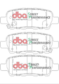 Thumbnail for DBA 07-13 Nissan Sentra SP500 Rear Brake Pads