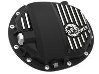 Thumbnail for aFe Power Pro Series AAM 9.5/9.76 Rear Diff Cover Black w/Mach Fins 14-19 GM Silverado/Sierra 1500