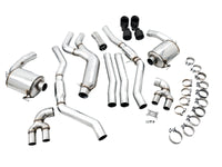 Thumbnail for AWE Tuning 2019+ BMW M340i (G20) Resonated Touring Edition Exhaust - Quad Diamond Black Tips