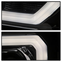 Thumbnail for Spyder GMC Sierra 1500/2500/3500 07-13 V2 Projector Headlights - Smoke PRO-YD-GS07V2-LBDRL-SM