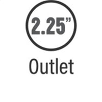 Thumbnail for MagnaFlow Muff GP 3.5in Dia 16in Overall Length 2.25in Inlet / 2.25in Outlet