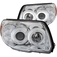 Thumbnail for ANZO 2006-2009 Toyota 4Runner Projector Headlights w/ Halo Chrome