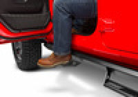 Thumbnail for N-Fab Predator Pro Step System 2019 Jeep Wrangler JT 4DR Truck Full Length - Tex. Black