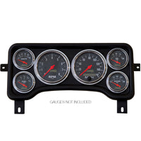 Thumbnail for Autometer Jeep TJ/XJ Direct Fit Dash Panel 6 Gauge 3 3/8in x2 / 2 1/16in x4