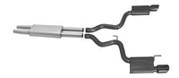 Thumbnail for Gibson 15-17 Ford Mustang V6 3.7L 3in Cat-Back Dual Exhaust - Black Elite (Ceramic)