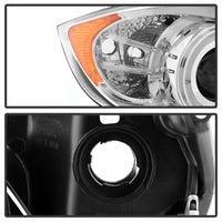 Thumbnail for Spyder BMW E90 3-Series 06-08 Projector LED Halo Amber Reflctr Rplc Bulb Chrm PRO-YD-BMWE9005-AM-C