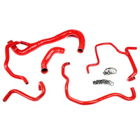 Thumbnail for HPS Red Reinforced Silicone Radiator + Heater Hose Kit Coolant for Dodge 15-18 Challenger SRT 392 6.4L V8