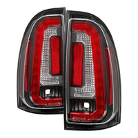 Thumbnail for Spyder 05-15 Toyota Tacoma LED Tail Lights (Not Compatible w/OEM LEDS) - Black ALT-YD-TT05V2-LB-BK