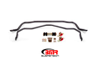 Thumbnail for BMR 64-72 A-Body Front & Rear Sway Bar Kit w/ Bushings - Black Hammertone