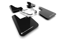 Thumbnail for Rally Armor - 2024 Subaru Crosstrek (Wilderness Only) Black UR Mud Flap W/White Logo No Drilling Req