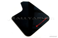 Thumbnail for Rally Armor Universal Fit (No Hardware) Black UR Mud Flap w/ White Logo