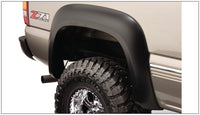 Thumbnail for Bushwacker 07-14 Chevy Silverado 2500 HD Fleetside Extend-A-Fender Style Flares 4pc - Black