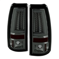 Thumbnail for Spyder Chevy Silverado 1500/2500 03-06 Version 2 LED Tail Lights - Smoke ALT-YD-CS03V2-LED-SM