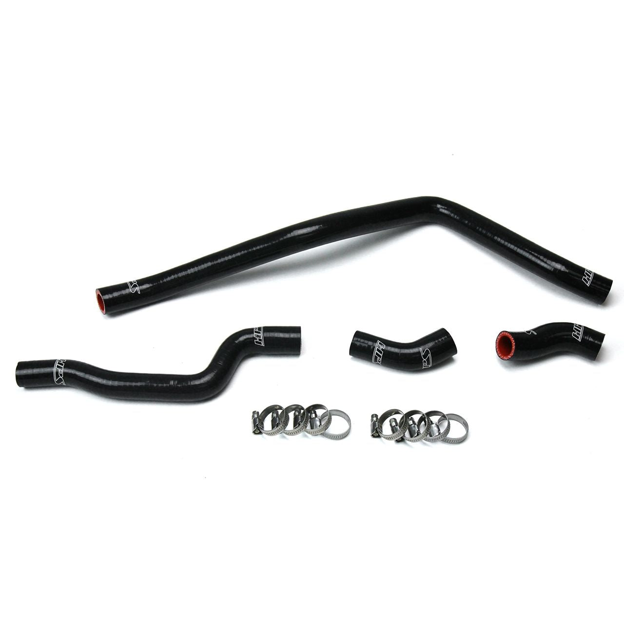 HPS Black Reinforced Silicone Radiator Hose 4pcs Complete Kit for Yamaha 01-05 YFM660 Raptor