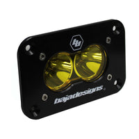 Thumbnail for Baja Designs S2 Sport Flush Mount Work/Scene Pattern LED Work Light - Amber