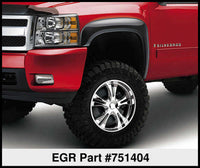 Thumbnail for EGR 07-13 Chev Silverado 5.8ft Bed Rugged Look Fender Flares - Set