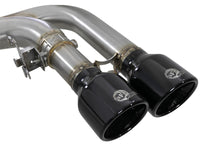 Thumbnail for aFe MACH Force-Xp 3.5in. 304 SS C/B Exhaust w/o Muffler 15-18 BMW X5 M V8-4.4L (tt) - Black Tip