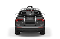 Thumbnail for Thule OutWay Platform-Style Trunk Mount Bike Rack w/Raised Platform (Up to 2 Bikes) - Silver/Black